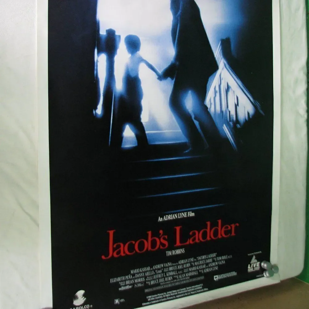 Vintage Jacob's Ladder Movie Poster Original